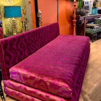 Upholstered sofa by Roma Interior